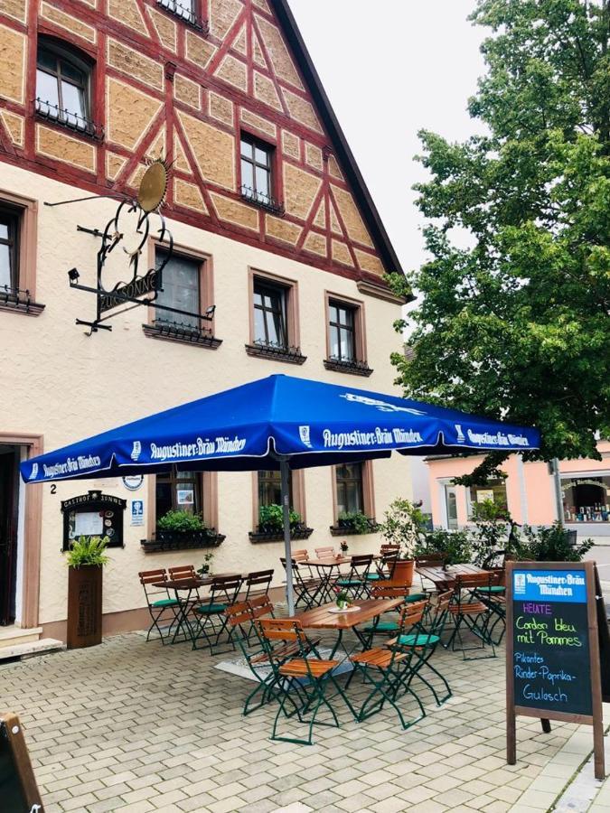 Hotel Sonne Wassertruedingen Экстерьер фото