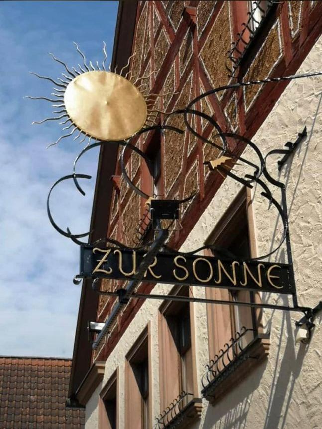 Hotel Sonne Wassertruedingen Экстерьер фото
